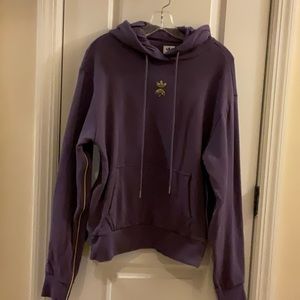 Adidas Originals hoodie with zipper detail